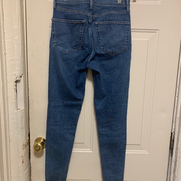 Topshop Mid Blue Jamie jeans - Picture 4 of 4